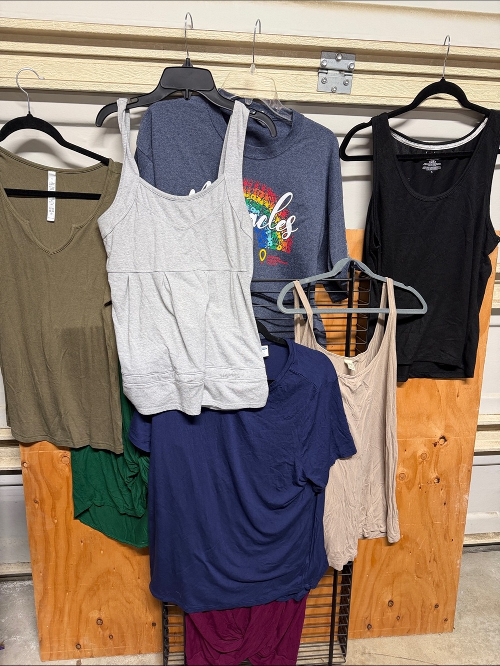 Bundle of 8 Women’s XL Tops- Comfortable Everyday Layering